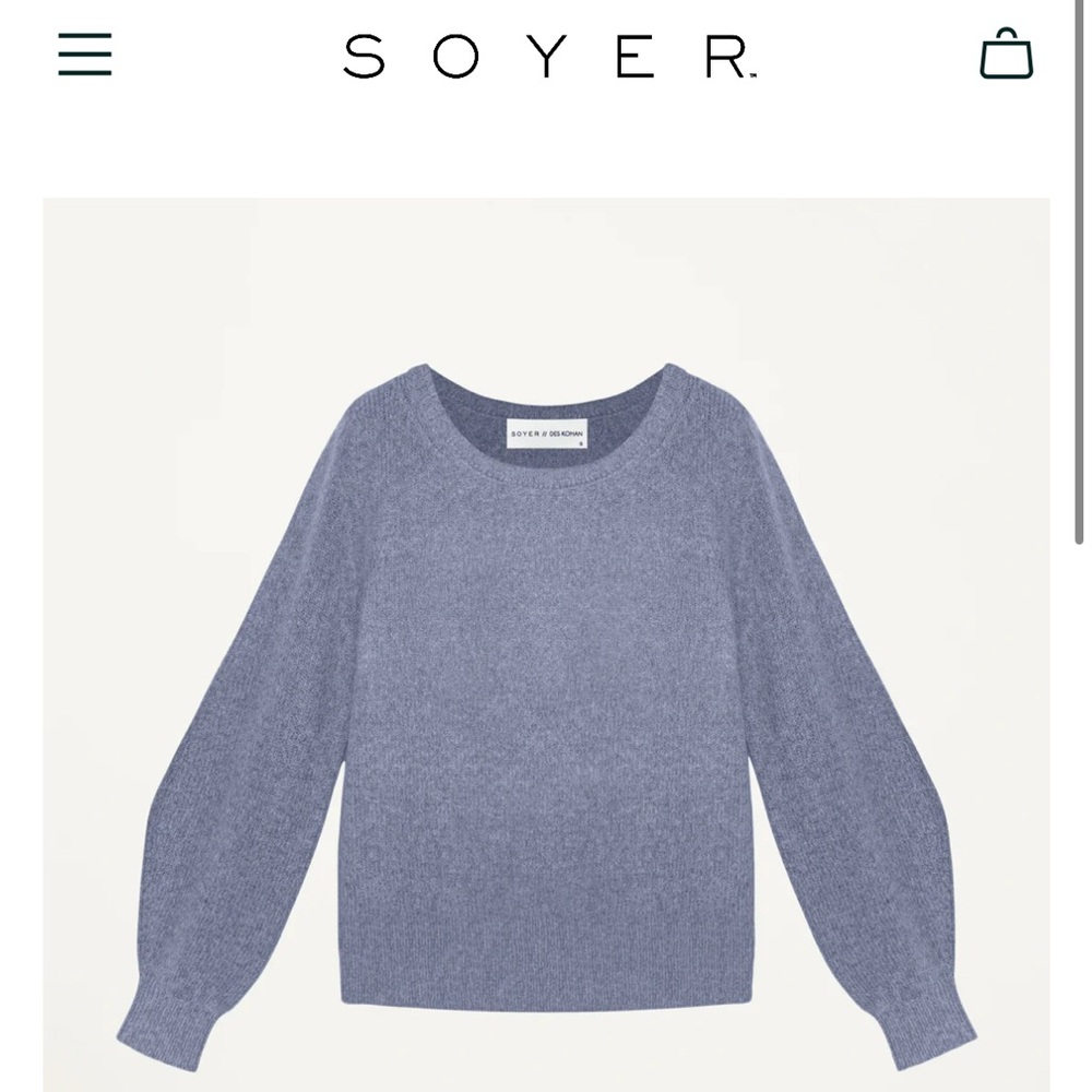 SOYER Blue Crew Neck Sweater